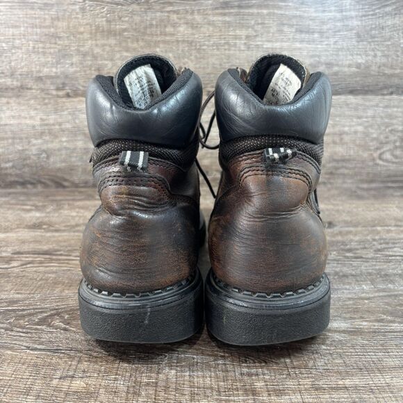 Red Wing 2226 Work Boots Men's 11.5 Brown Leather Steel Toe SuperSole USA EH - Picture 5 of 8